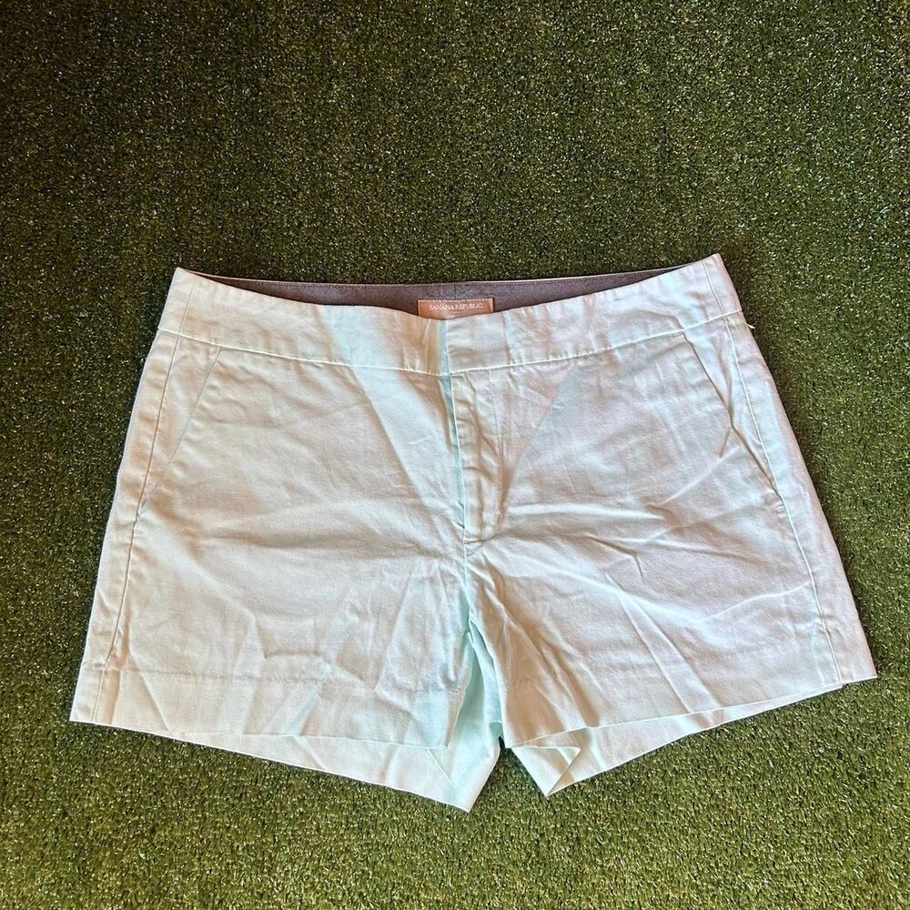 Banana-republic Women's Blue and Green Shorts
